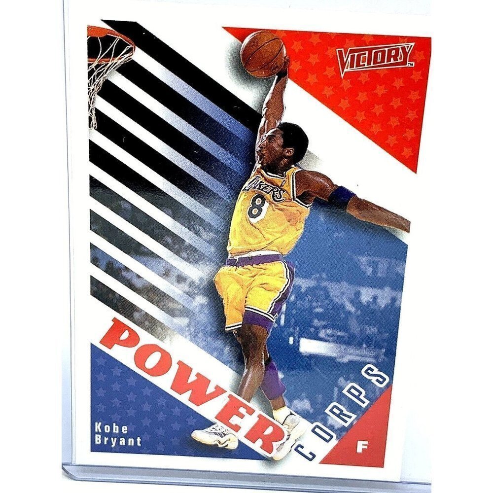 Kobe Bryant Basketball Card #348 Los Angeles Lakers 1999 NBA Victory Pow…